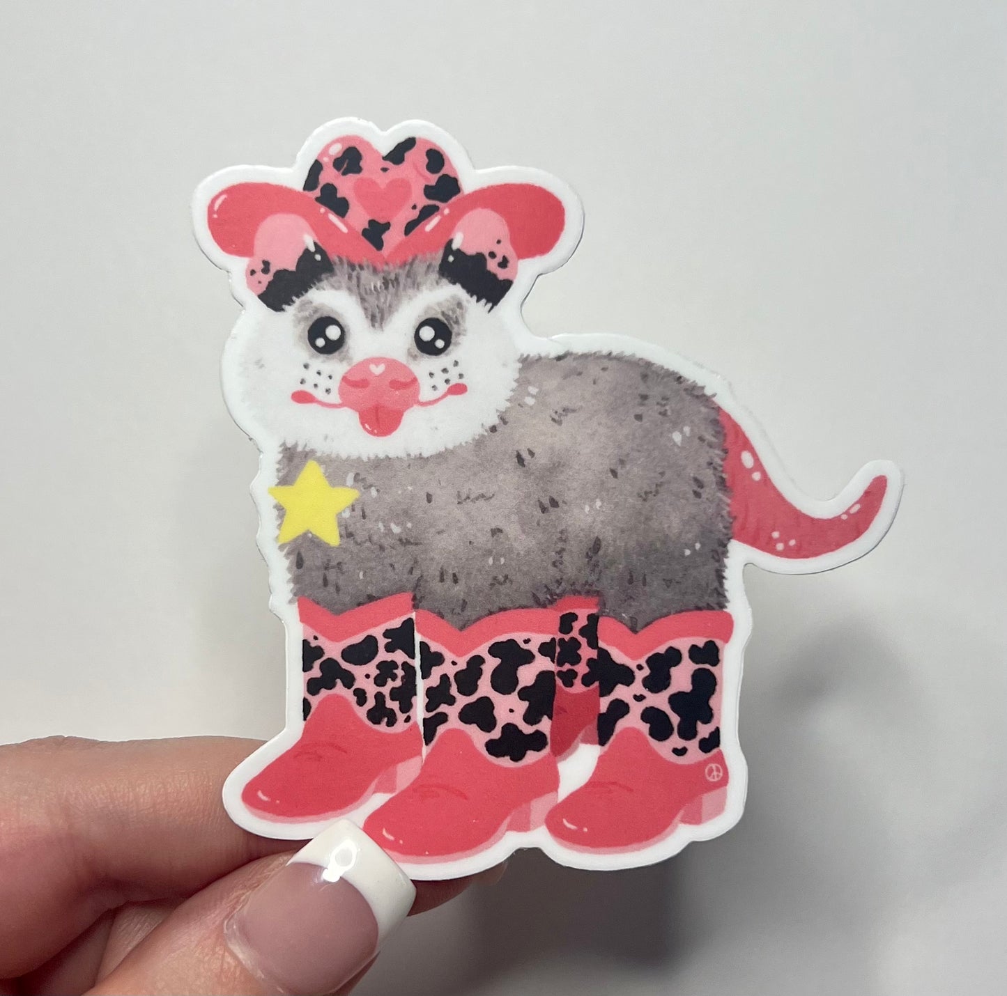 Sheriff Possum Sticker