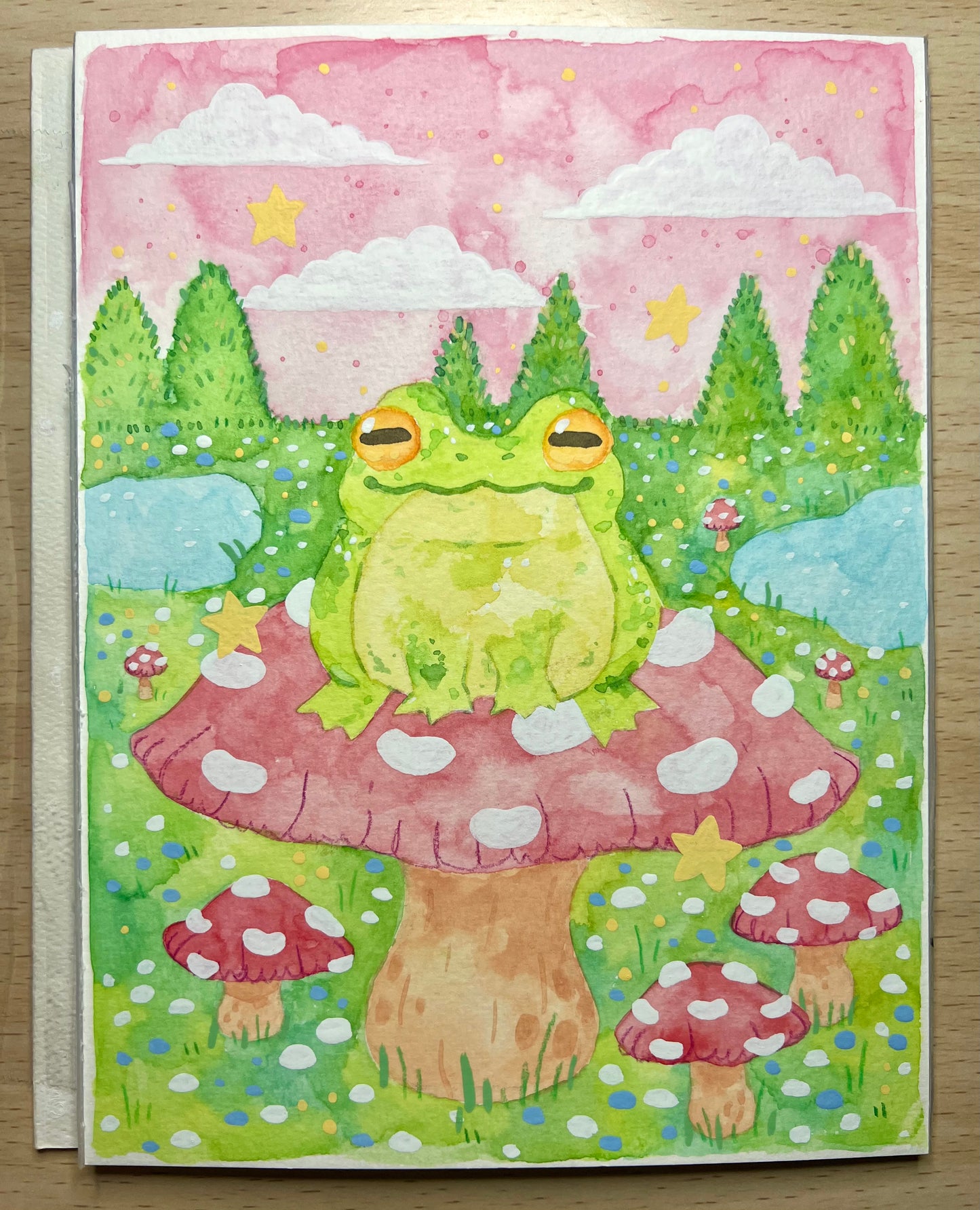 Happy Lil Frog Painting